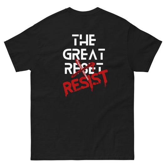 Men's "The Great Resist" classic tee (Rear Print)