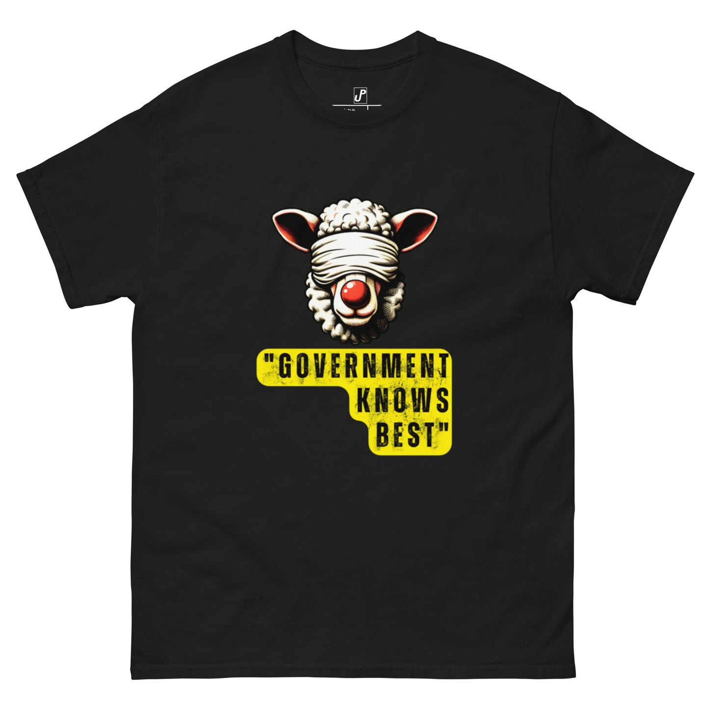 Classic "Government Knows Best" tee (Front Print)