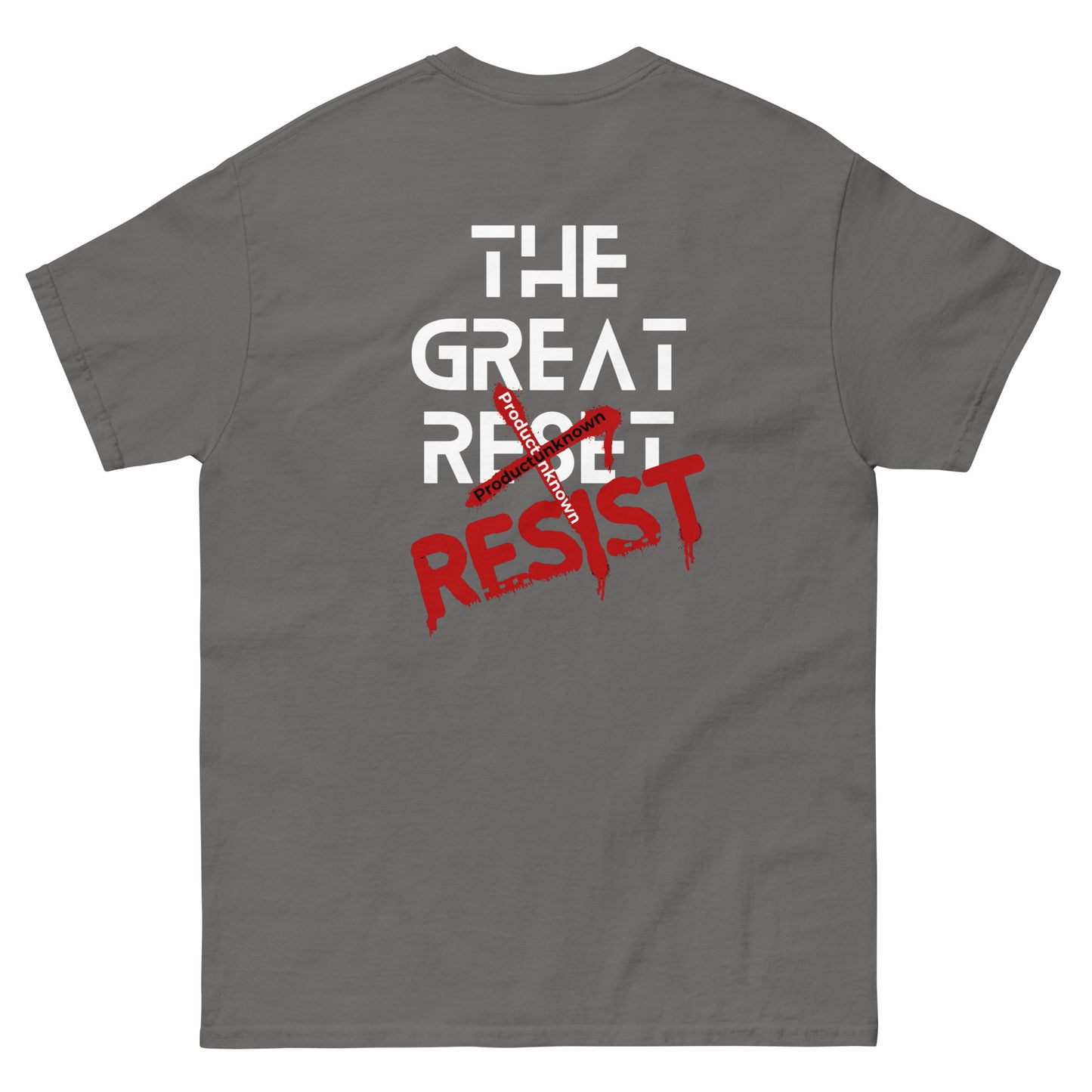 Men's "The Great Resist" classic tee (Rear Print)