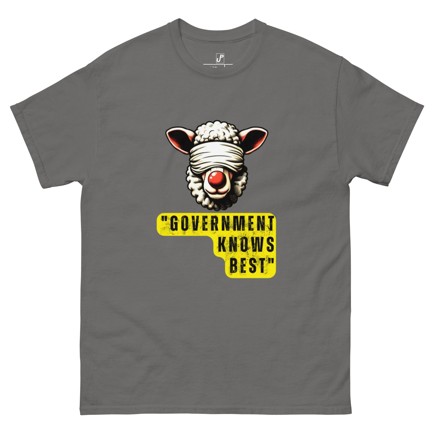 Classic "Government Knows Best" tee (Front Print)