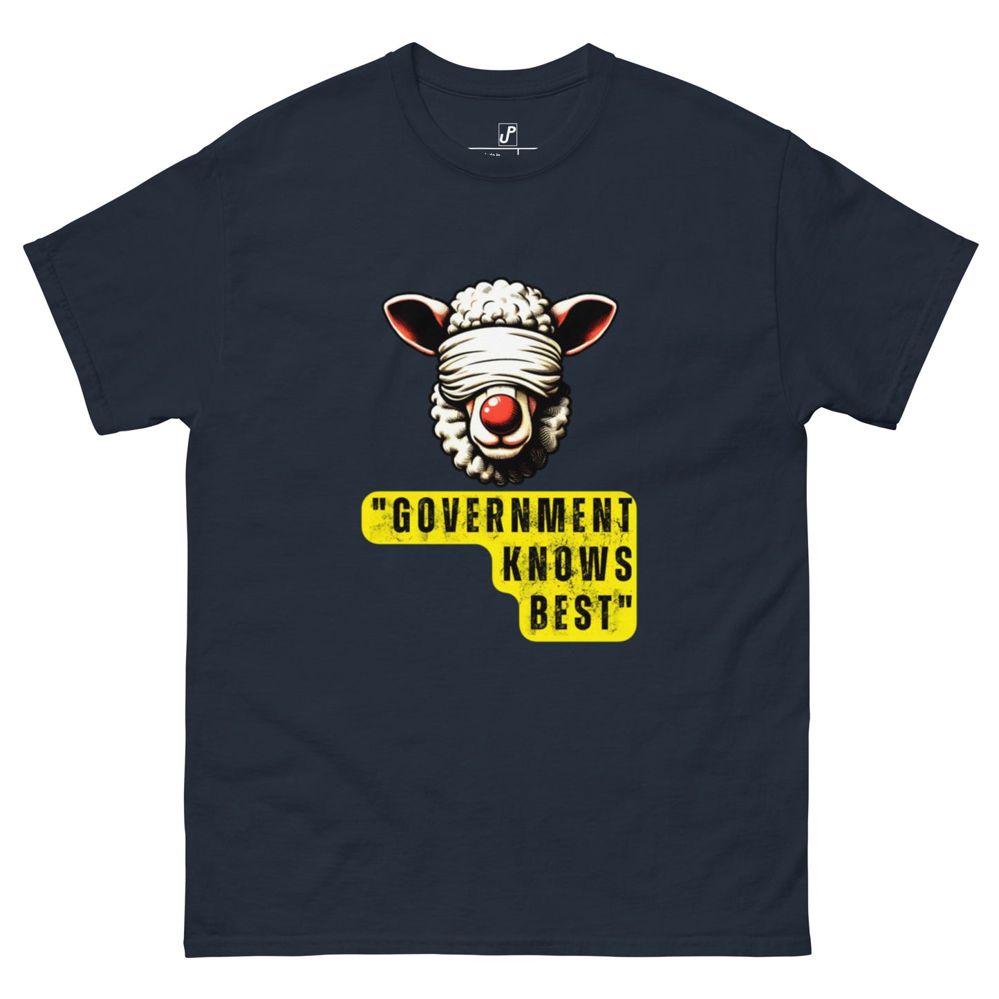 Classic "Government Knows Best" tee (Front Print)