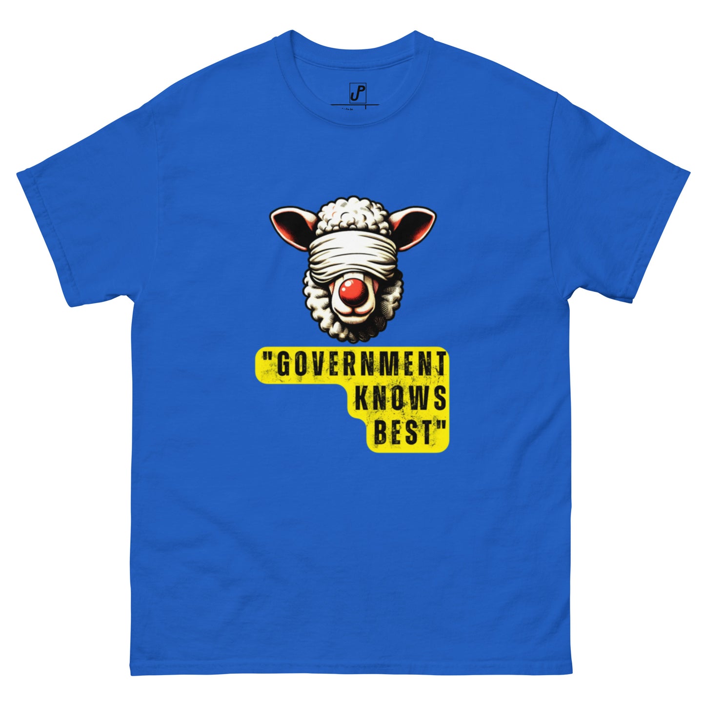 Classic "Government Knows Best" tee (Front Print)