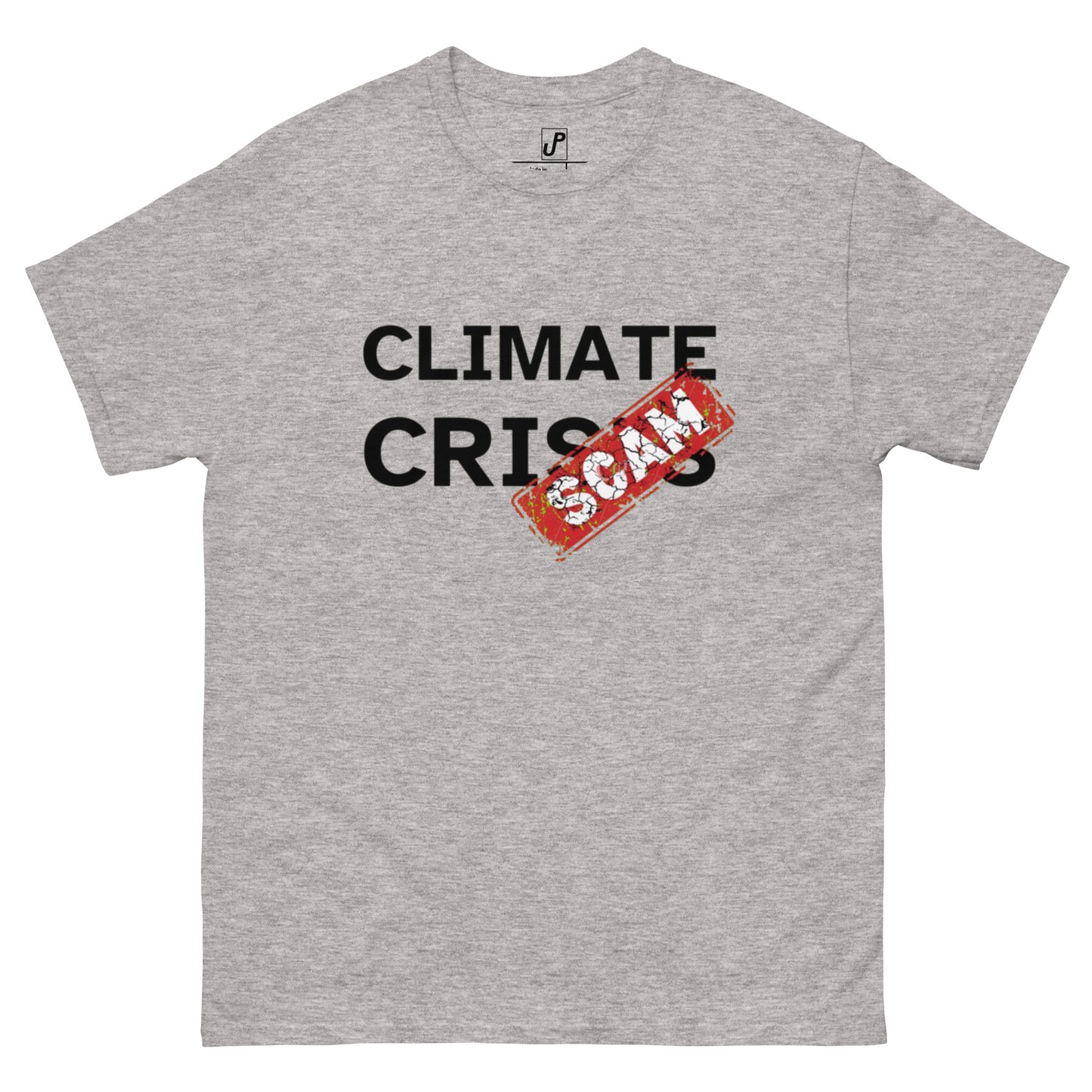 Classic "Climate Scam" tee (Front Print)