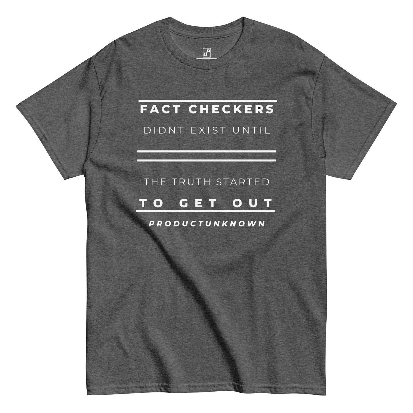 Classic "Fact Checkers" T-shirt (Front Print)