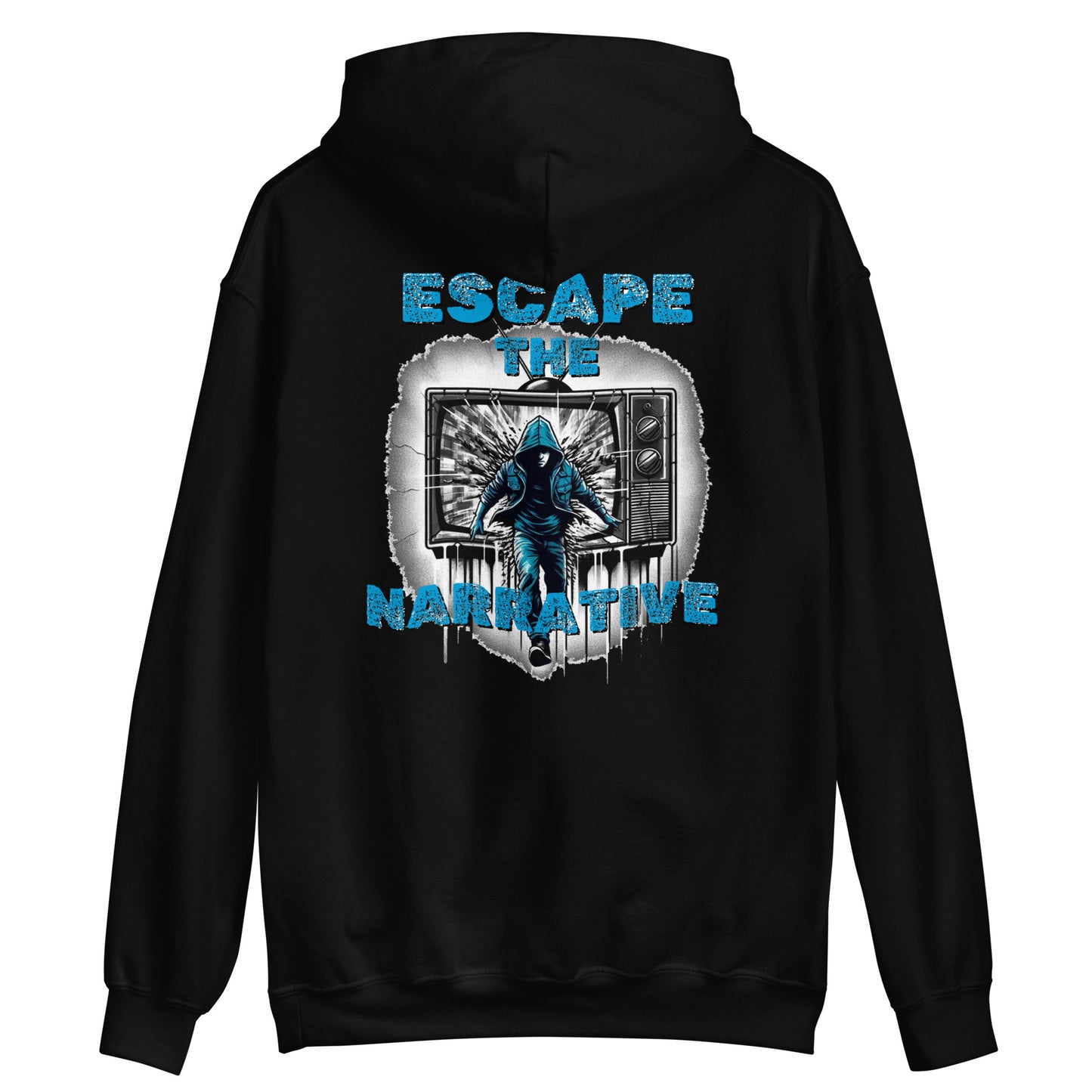 Unisex "Escape The Narrative" Hoodie (Rear Print)