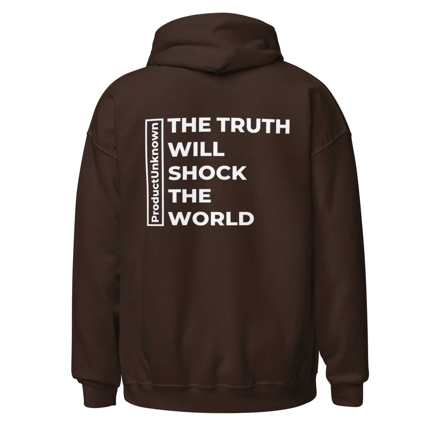 Unisex "THE TRUTH WILL SHOCK THE WORLD" (Rear Print) Hoodie