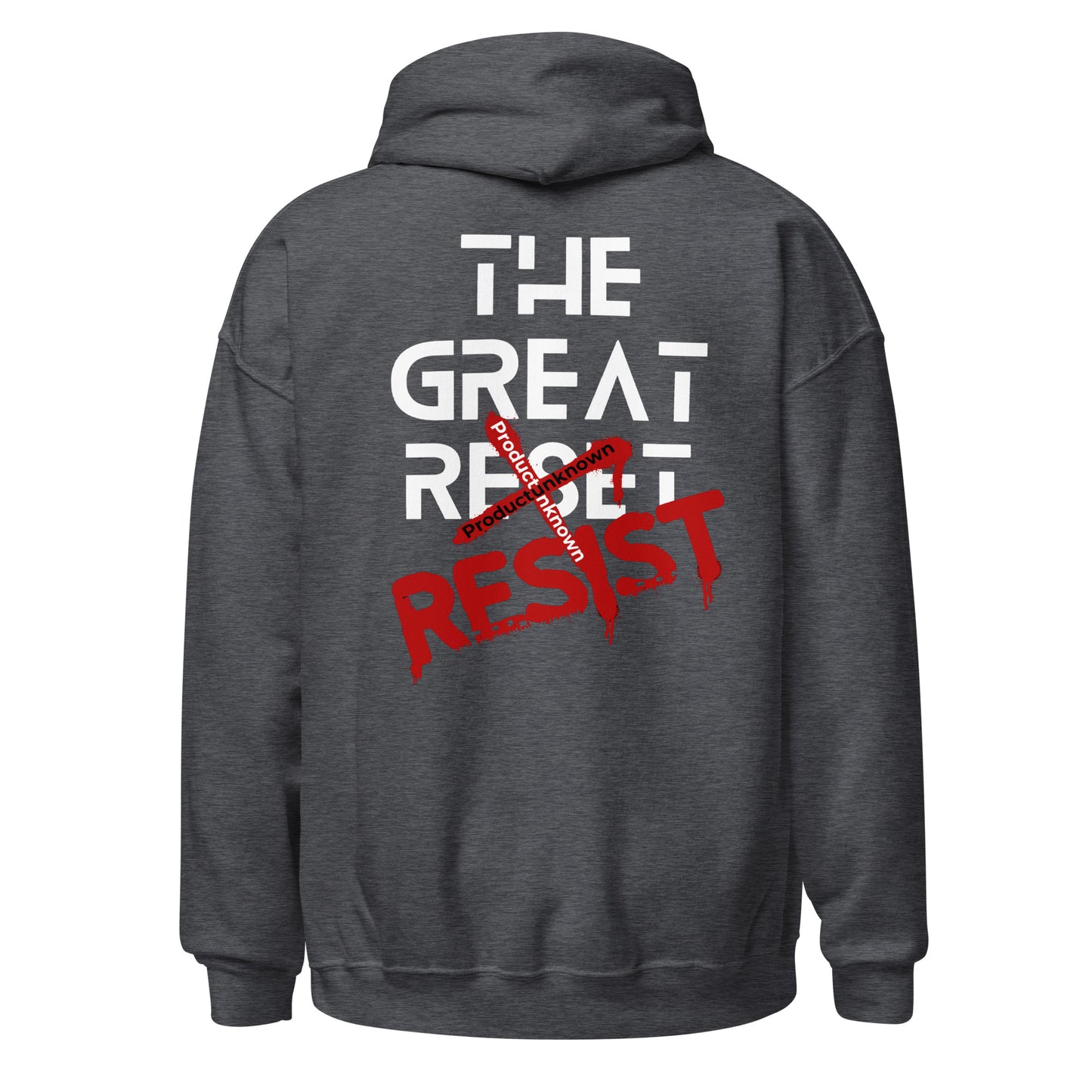 Unisex "The Great Resist" Hoodie (Rear Print)