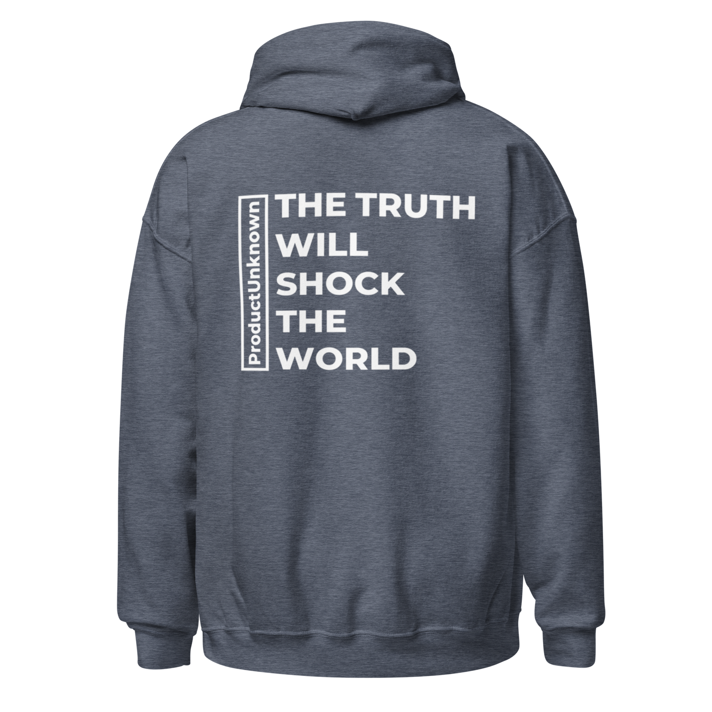 Unisex "THE TRUTH WILL SHOCK THE WORLD" (Rear Print) Hoodie