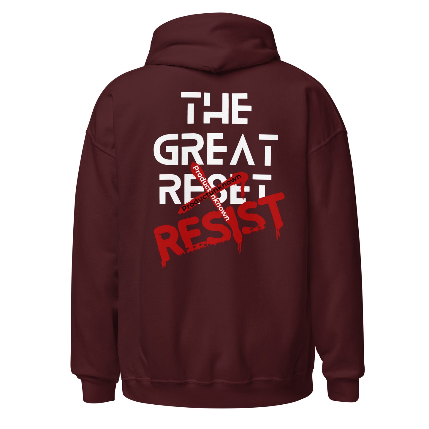 Unisex "The Great Resist" Hoodie (Rear Print)