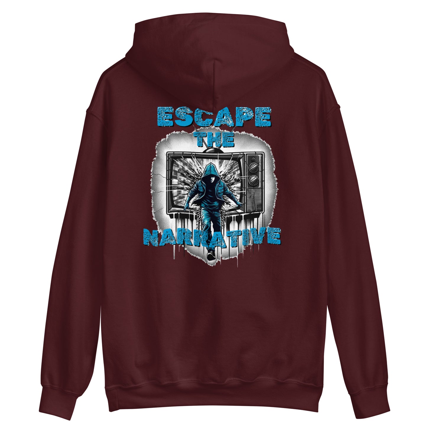 Unisex "Escape The Narrative" Hoodie (Rear Print)