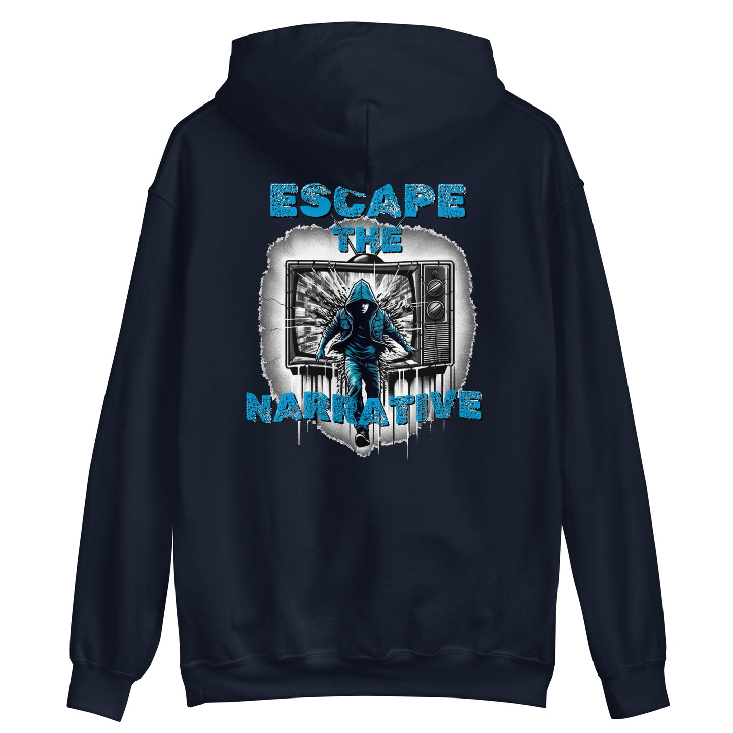 Unisex "Escape The Narrative" Hoodie (Rear Print)