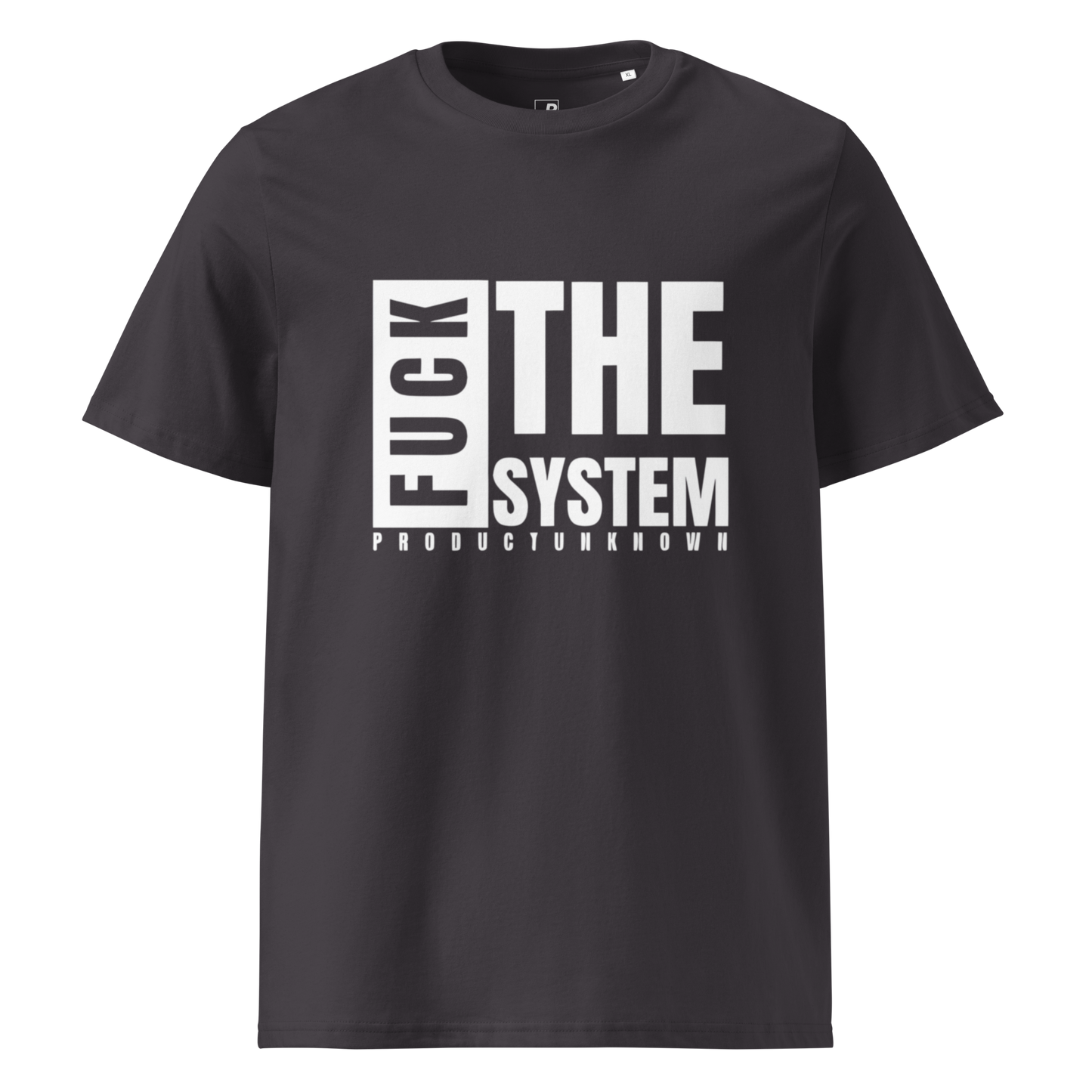 Unisex "Fuck The System" Cotton T-Shirt (Front Print)