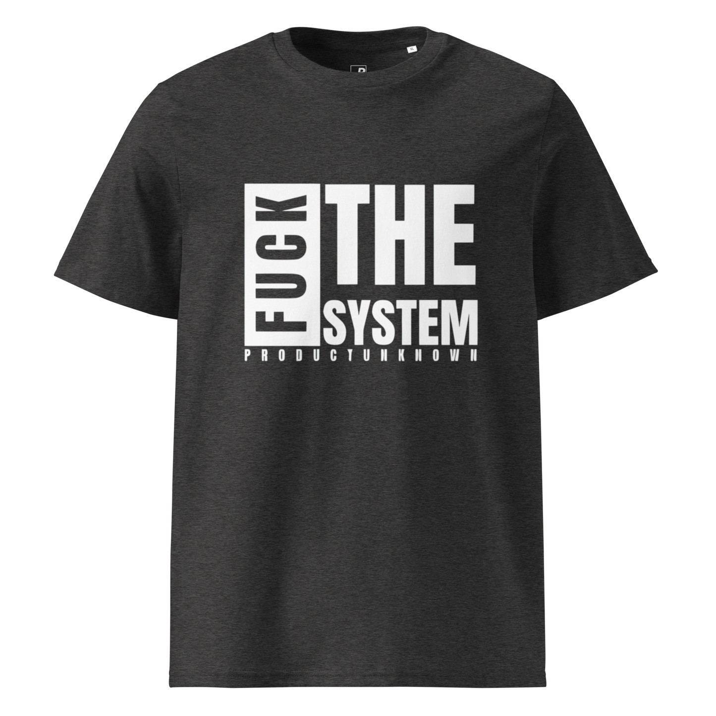 Unisex "Fuck The System" Cotton T-Shirt (Front Print)