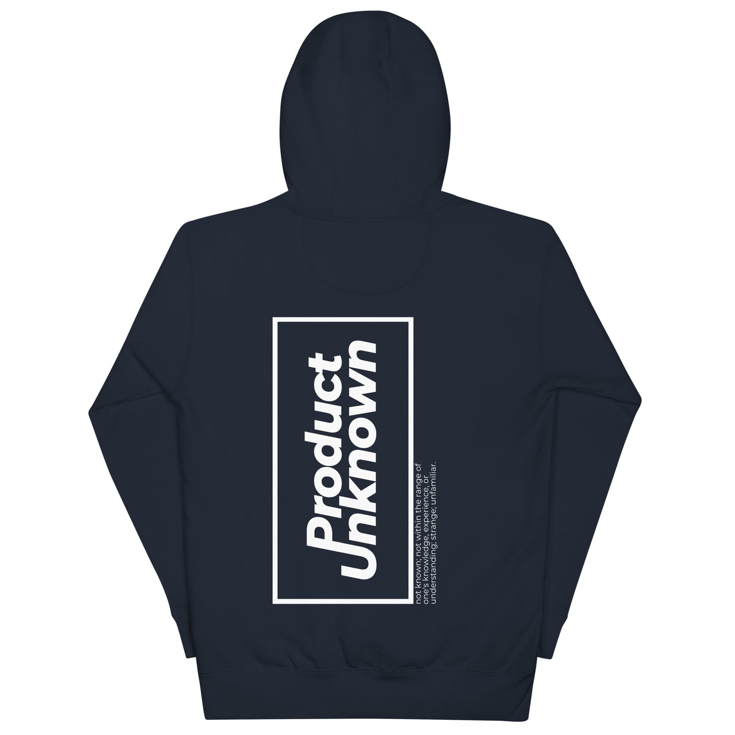 Unisex Expression Hoodie (Rear Print)