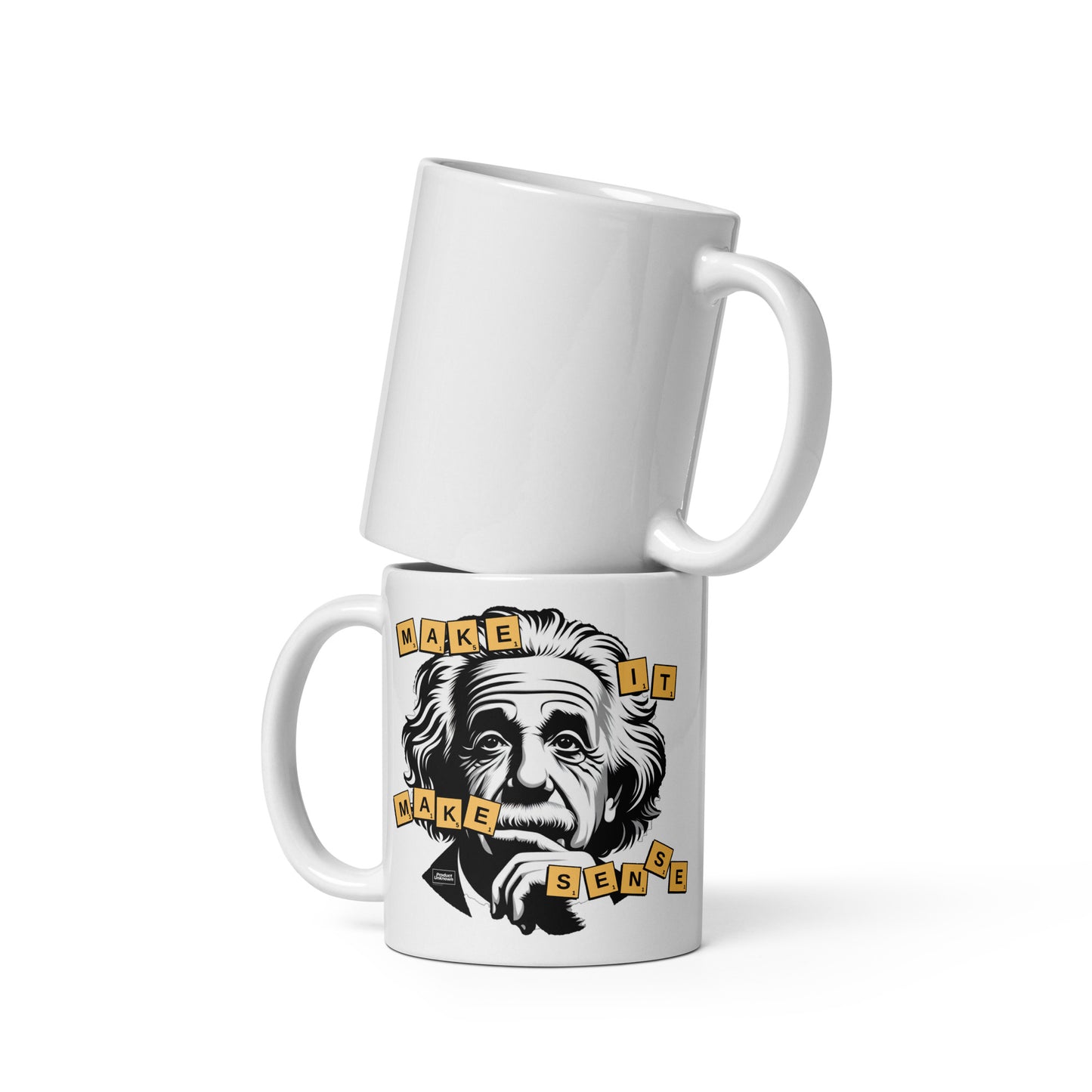 White "Make It Make Sense" Mug