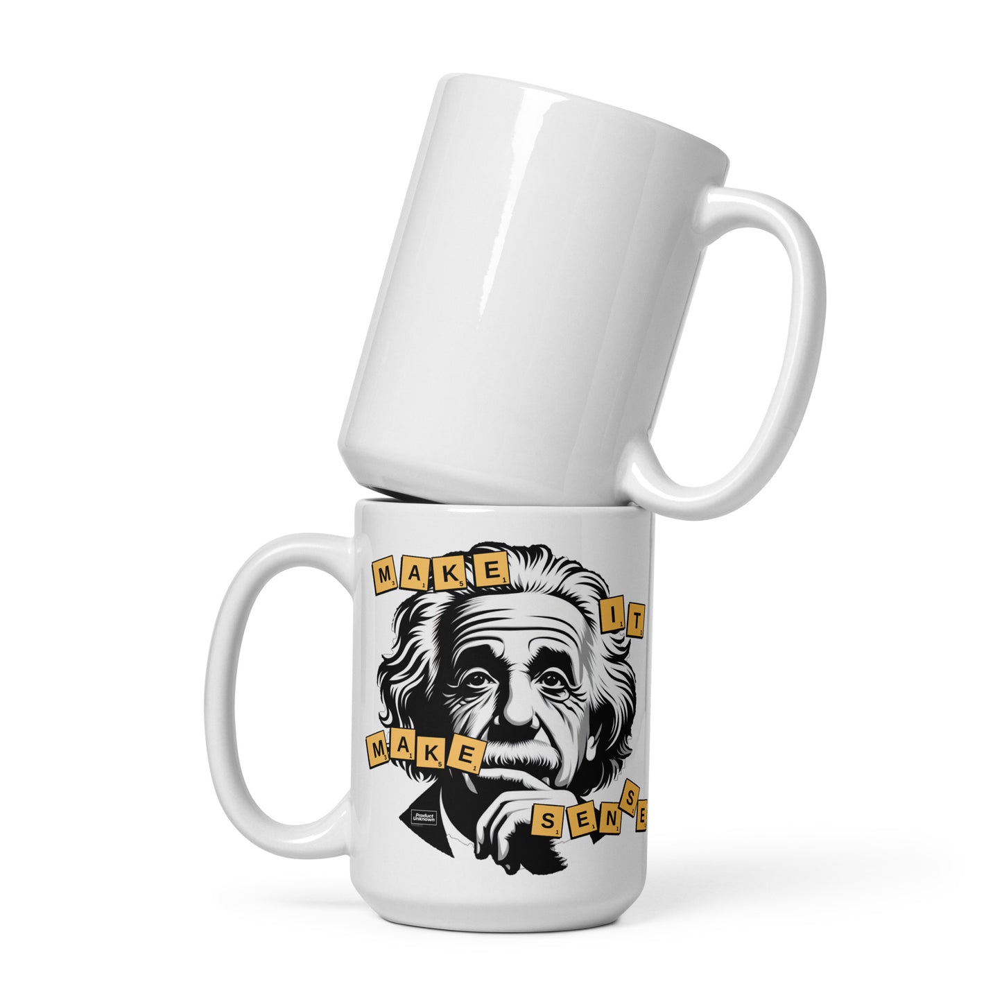 White "Make It Make Sense" Mug