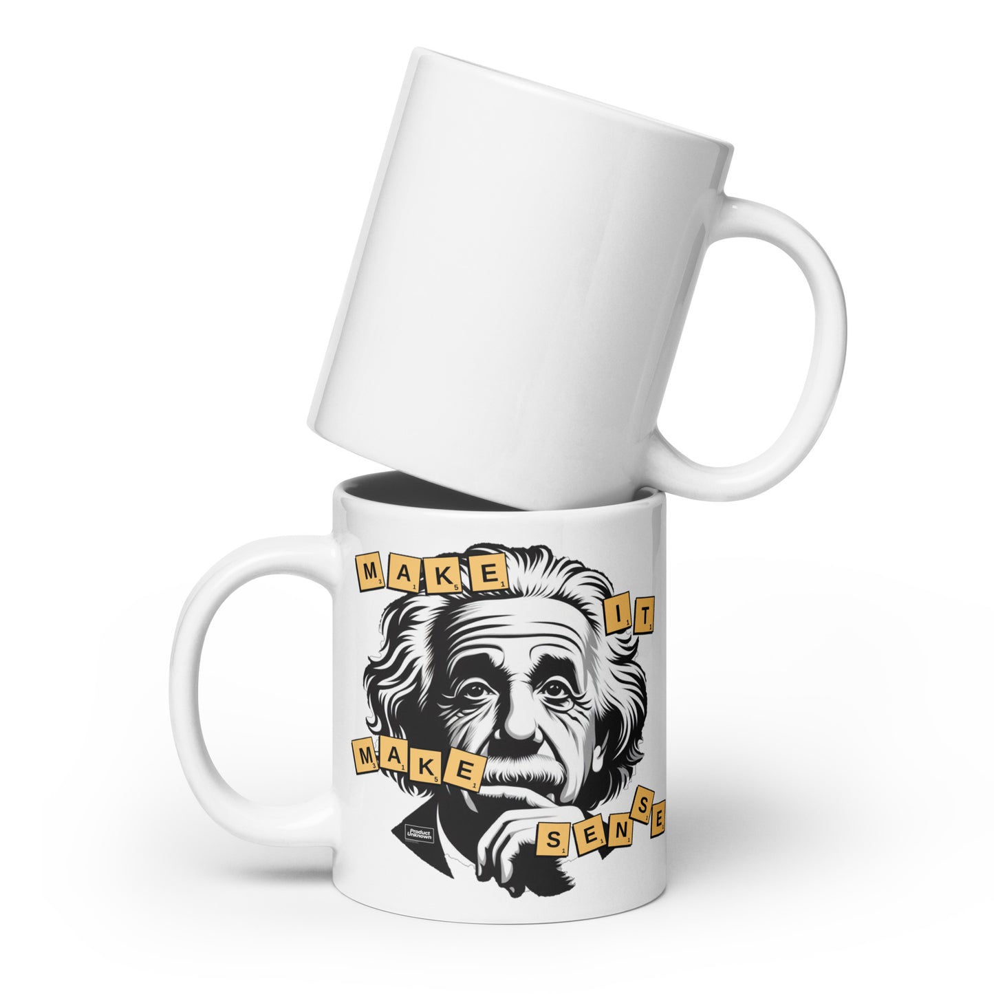 White "Make It Make Sense" Mug